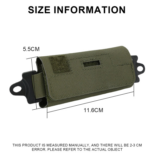SINAIRSOFT Tactical Counter Weight Balance Pouch FAST Helmet Hunting Duty Pouch Bag