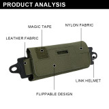 SINAIRSOFT Tactical Counter Weight Balance Pouch FAST Helmet Hunting Duty Pouch Bag