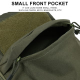 SINAIRSOFT Tactical Mini Hydration Bag Water Backpack Assault Pack Outdoor Bladder Carrier Molle Pouch Airsoft Hunting Vest Pocket