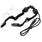 SINAIRSOFT Tactical Throat Vibration Mic Headphone Headset Microphone NATO Plug for Radio