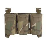 SINAIRSOFT K-Type G Hook Triple Magazine Pouch Panel Back With Hook&Loop Plate