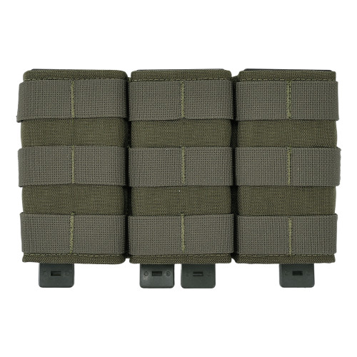 SINAIRSOFT Tactical Triple 5.56 Magazine Pouch Open Top Molle Rifle Mag Holders