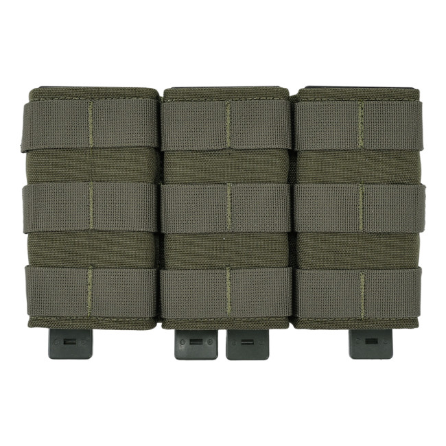 SINAIRSOFT Tactical Triple 5.56 Magazine Pouch Open Top Molle Rifle Mag Holders