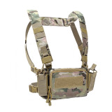 D3 Tactical Chest Rig Vest CRM H Harness M4 5.56 Magazine Insert Flatback Integratable Hunting Accessories 500D Nylon