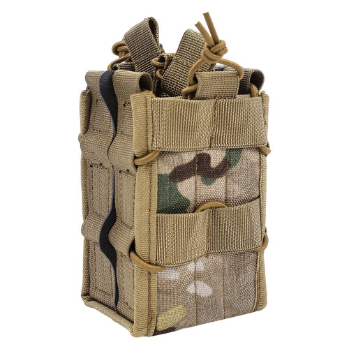 SINAIRSOFT Molle System Magazine Pouch 1000D Nylon Double Layer Storage Bags Airsoft Tactical AK AR M4 AR15 Rifle Pistol Mag Carrier Case