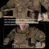 SINAIRSOFT Tactical JPC 2.0 Vest Airsoft Plate Carrier MOLLE Assault Protective Paintball