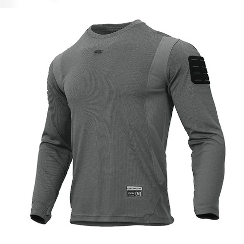 EMERSONGEAR Blue Label Series  UMP Frogman  Single Guide Tactical T-shirt Shirt Quick Dry Stretched Long Sleeves Tshirt Outdoor Sports Cycling Hiking Tops