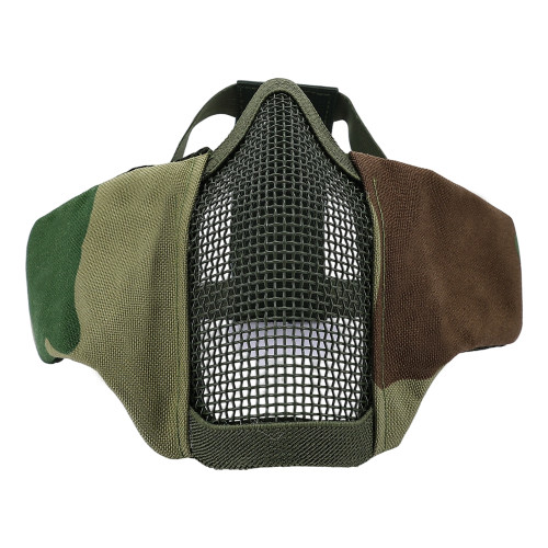 SINAIRSOFT Tactical Airsoft Mask Metal Mesh Half Face Paintball Hunting Mask