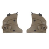 SINAIRSOFT Tactical Helmet 3.0 Guide Rail Side Ear Cover Protection Earmuffs Accessories