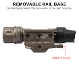 SINAIRSOFT Tactical M952V LED Flashlight Light Hunting Rifle Scope Weapon Light Rail Mount