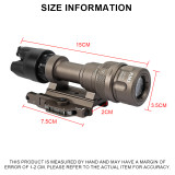 SINAIRSOFT Tactical M952V LED Flashlight Light Hunting Rifle Scope Weapon Light Rail Mount