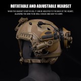 SINAIRSOFT Tactical Headset Helmet Noise Canceling Headphone