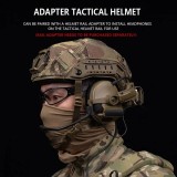 SINAIRSOFT Tactical Headset Helmet Noise Canceling Headphone