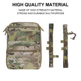 SINAIRSOFT 1000D Nylon Tactical Flatpack D3 Backpack Hydration Carrier Expansible Molle Pouch Airsoft Multipurpose Vest Assault Travel Bag
