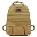 SINAIRSOFT Universal Car Seat Back Bag Tactical Molle Car Seat Organizer Storage Nylon Seat Organizer Protector Auto Hunting
