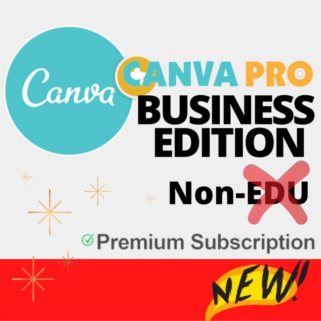 Canva Pro Lifetime subscription Upgrade | Business Edition | Unlimited Storage | Pro Template | Magic Resize | EDU