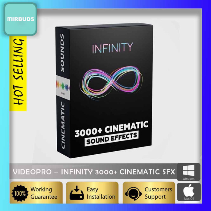 INFINITY 3000+ CINEMATIC SOUND EFFECTS | Sound Library for Filmmakers