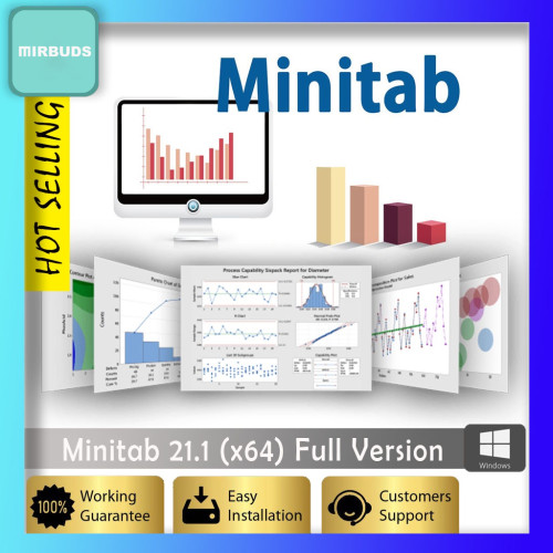 Minitab 21.1 Updated December 2021 ( x64) - Full Version (Installation Tutorial)