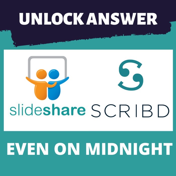 Scribd Slideshare unlock document download document instant response instant answer