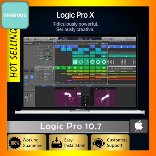 Logic Pro X 10.7 for MacOsx (Updated Oct 2021 )