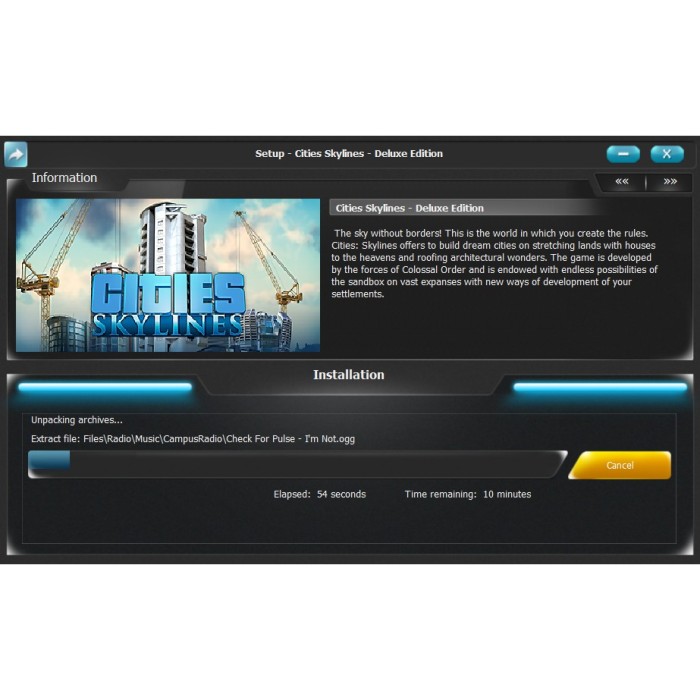 Cities Skyline Deluxe Eddition v1.14 + 48 DLC + Addon New Airport DLC