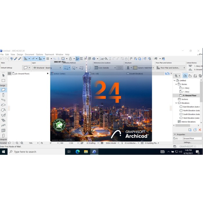 Graphisoft ArchiCAD 25 2021 [🔥 Full Version 🔥] + Updateable [Life Time Guarantee]