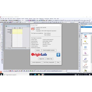 OriginPro 2021 v9.8 [🔥 Full Version 🔥] + Updateable [Life Time Guarantee]