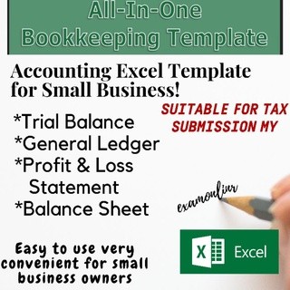 Accounts Excel Template For Small Business| Easy & Convenient