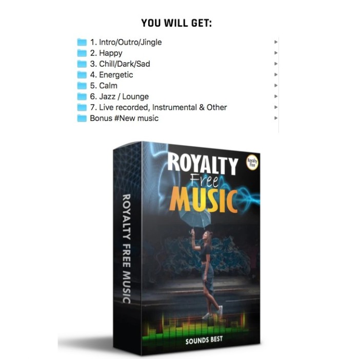 [⭐️⭐️⭐️⭐️⭐️] 700+ Royalty Free Music pack (Royalty free For Movie Maker)[ AUDIO PACK ] Music & Sound Effect Library