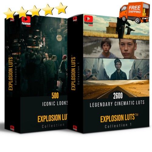 [⭐️⭐️⭐️⭐️⭐️] 3100+ Cinematic LUTs Collection 1&2 🔥 .cube Lut Pack🔥FCPX/Premiere Pro/Filmora/Bundle/Movie/Film/Video Edit