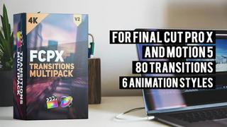 FCPX Transitions Multipack🔥 Final Cut Pro X FCPX M1 plugin/transition/effects/effect/plug in/mac/Templates