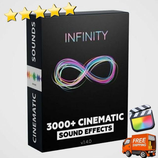 [⭐️⭐️⭐️⭐️⭐️] Infinity 3000+ Cinematic Sounds Effect | Sound Effects Pack for video edit Royalty free，FCPX，Premiere pro
