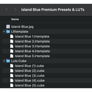 [⭐️⭐️⭐️⭐️⭐️] Island Blue Premium Presets & LUTs 🔥 Preset/Lut For Desktop & Mobile Lightroom/VN/PR/AE/PS/FCPX/Davinci