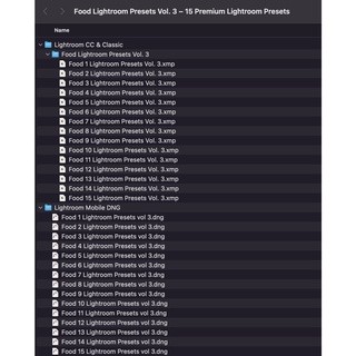 [⭐️⭐️⭐️⭐️⭐️] Food Lightroom Presets Vol. 3 – 15 Premium Lightroom Presets 🔥 Adobe Lightroom Preset Desktop & Mobile