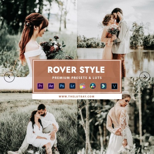 [⭐️⭐️⭐️⭐️⭐️] Rover Style Wedding Premium Presets & LUTs 🔥 Preset/Lut For Desktop & Mobile Lightroom/VN/PR/AE/PS/FCPX