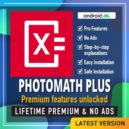 PhotoMath PLUS - Scan Math Problems - Lifetime Premium 🔥 Latest Version 🔥 No Ads | Android🔥 [TitanHub]