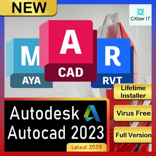 Autodesk Autocad 2023/2022 (Latest May) Video Guide Included | Lifetime | Full Version -- [ Windows ]