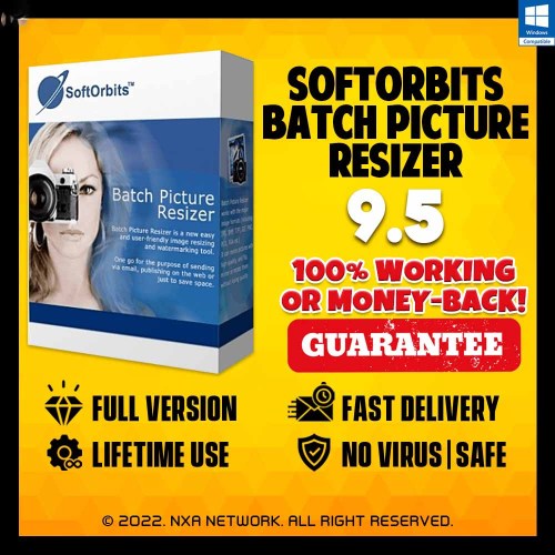 💎SoftOrbits Batch Picture Resizer 9.5 + GUIDE | ✅JUN 2022 | Full Version | Lifetime | Premium | No Virus |