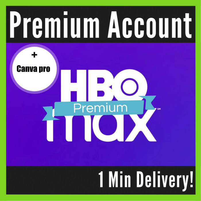 HBOMAX HBO Max Account Private Personal Account