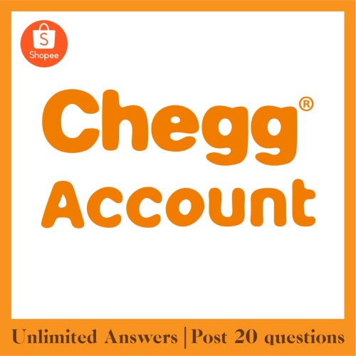 [MAIS BARATO E MAIS RÁPIDO] Chegg Premium Study Pack Conta privada 100% original Respostas ilimitadas desbloqueia 20