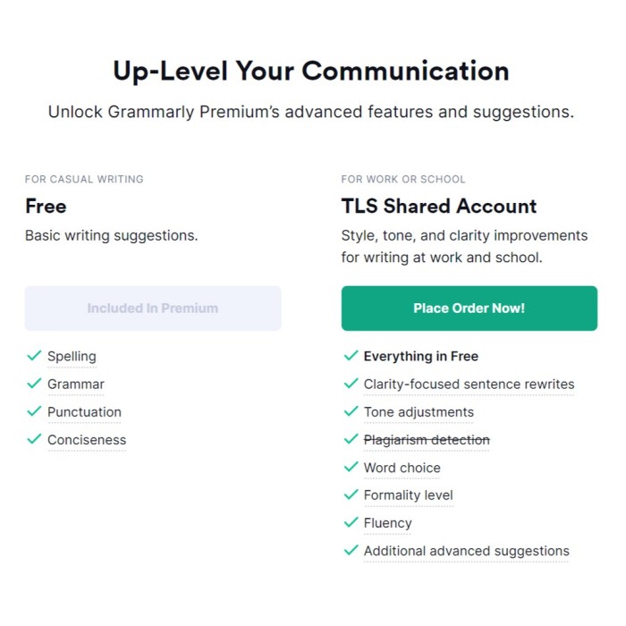 Grammarly Premium estável com entrega instantânea Substituição ilimitada Verificador gramatical Correção ortográfica Auxiliar de escrita