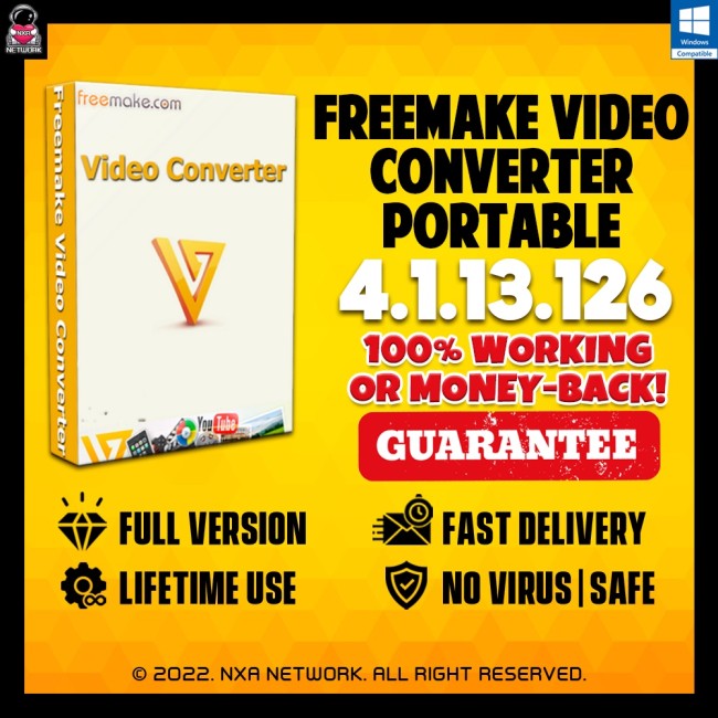 💎Freemake Video Converter Portable 4.1.13.126 + GUIDE | ✅JUL 2022 | Full Version | Lifetime | Premium | No Virus |