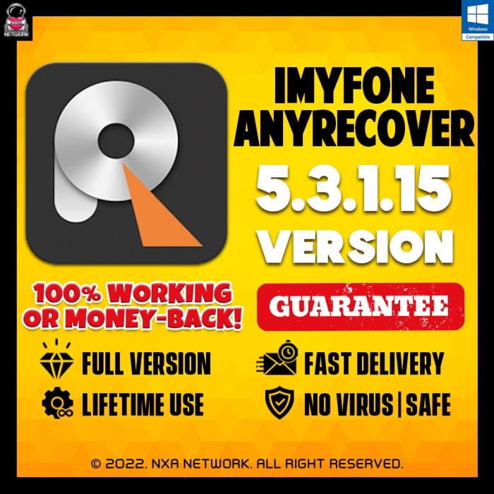 💎iMyFone AnyRecover 5.3.1.15 + GUIDE | ✅JUL 2022 | Full Version | Lifetime | Premium | No Virus |