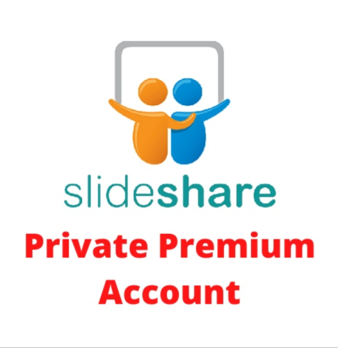 SlideShare Premium Private Account 25-30days