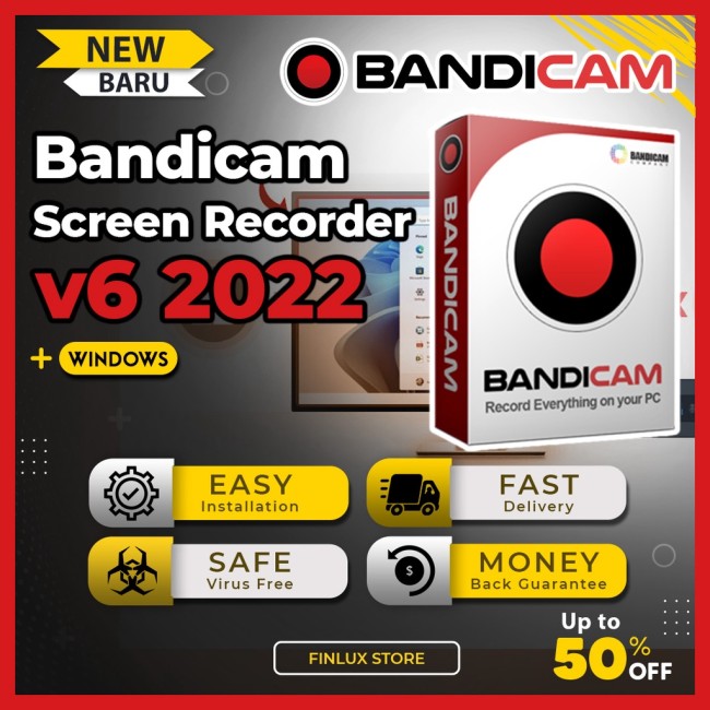 Bandicam 6 v6.Latest Update 2022 Lifetime For Windows