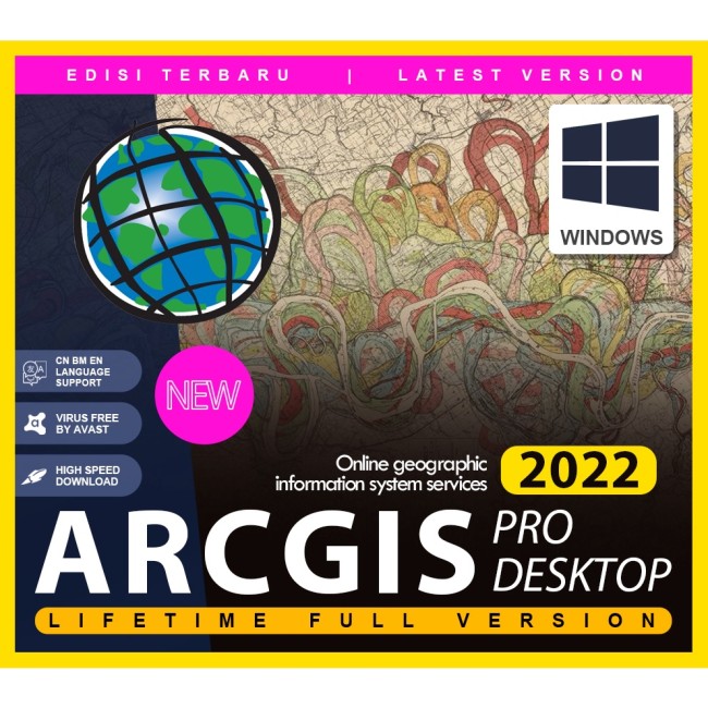 🔶LATEST & FULL SET🔶 ArcGIS Pro 3.0.1 & Desktop 10.8.2 [Updated September 2022] for Windows