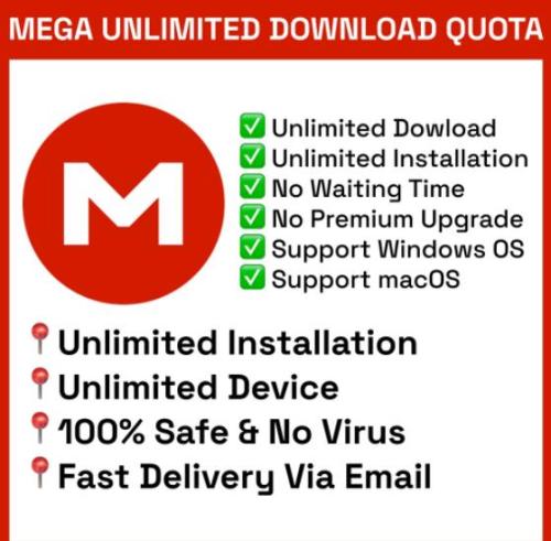 Mega Unlimited Download Quota Bypass Trick | Windows 10 & 11 | MacOS
