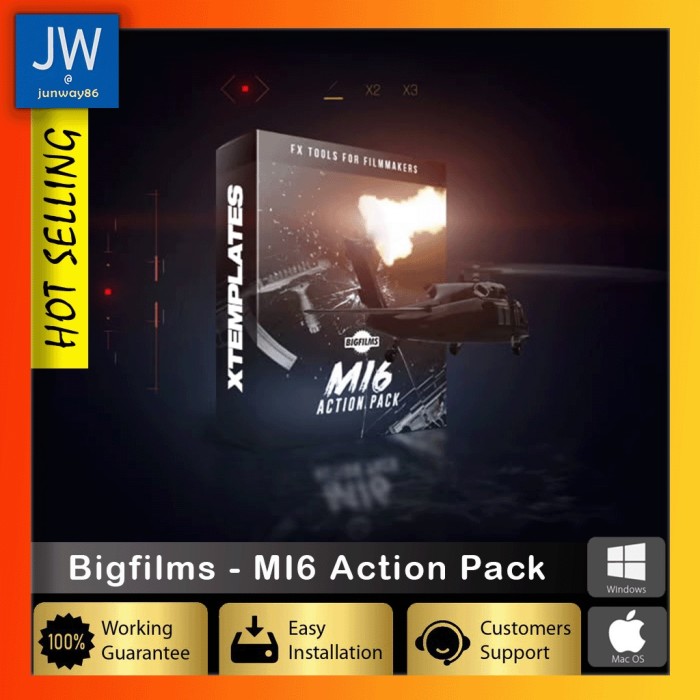 Bigfilms - MI6 - Action Pack | Start making your own kick-ass films | 30 GB Content