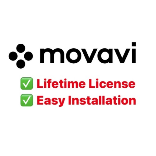 Movavi 2023 Video Suite, Video Editor, Screen Recorder,VideoConverter (Latest Version 2022) Window only Lifetime
