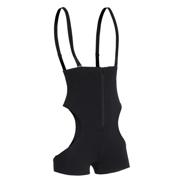Black Compression 3D Booty Lifter Body Shapewear Flatten Belly Hourglass